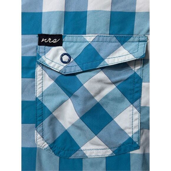 NRS Long-Sleeve Guide Checkered Silkweight Lightweight Button Up Shirt Women's L - Picture 5 of 12